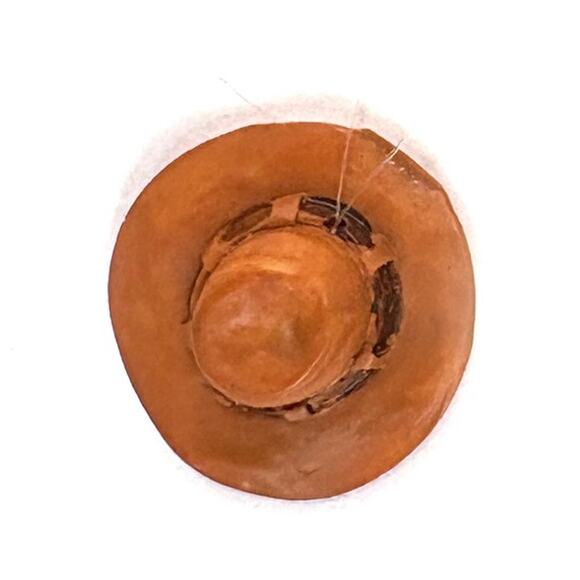 Set Of 2 Christmas Ornaments Fishing Hat 1.5 In And Fishing Bite Me Sign  4 In - Picture 2 of 3